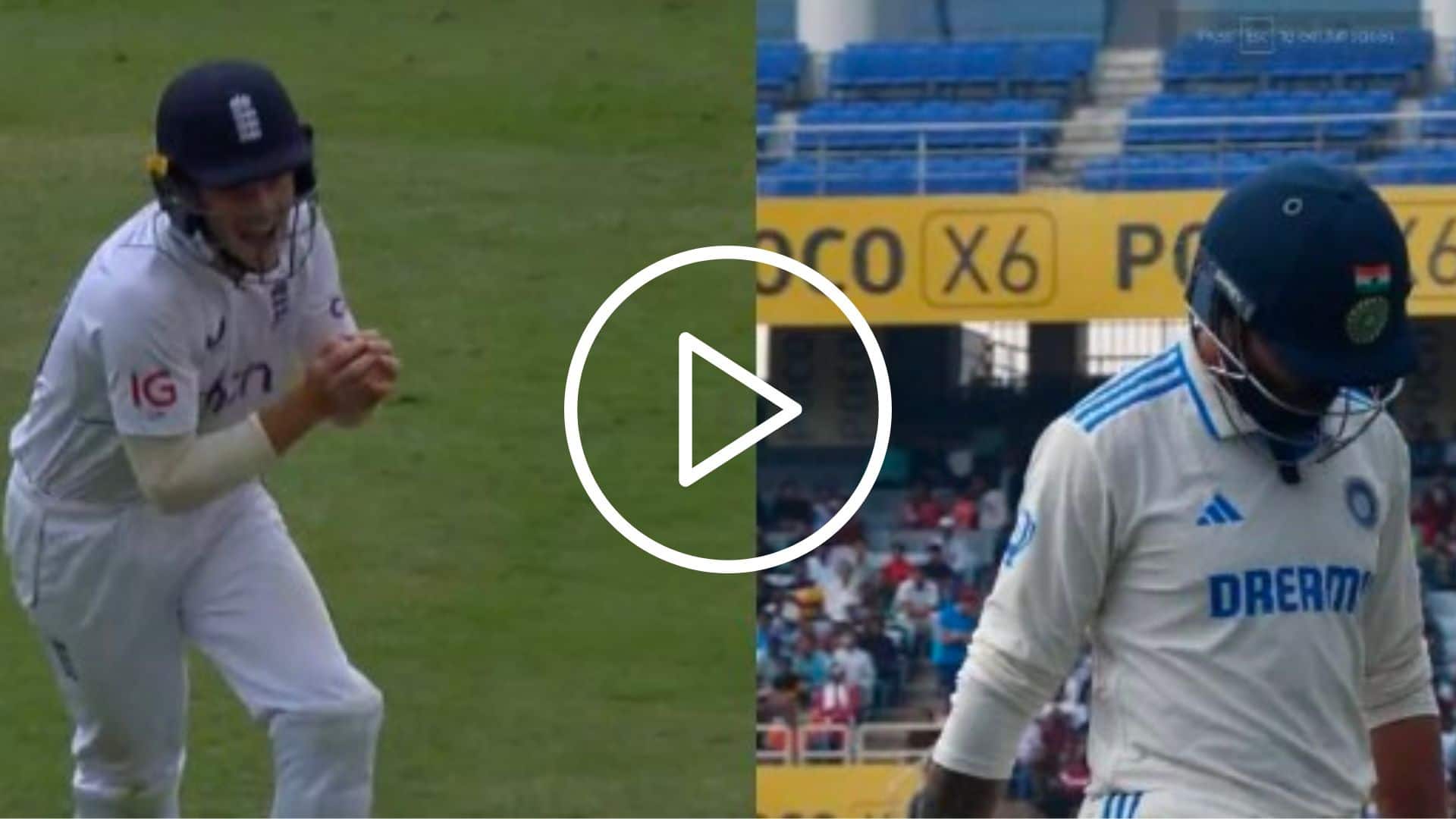 [Watch] Ravindra Jadeja's Short-Lived Offensive Cut Down by Shoaib Bashir's Clever Delivery